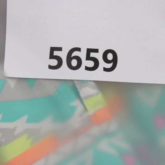 Chubbies Swim Trunks Mens XL Green Geometric Mesh Lined Stretch w/ 7" inseam - Picture 12 of 12